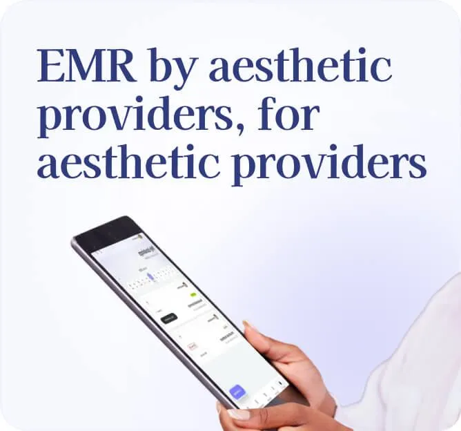 EMR by aesthetic providers, for aesthetic providers – example of our CloudMedspas